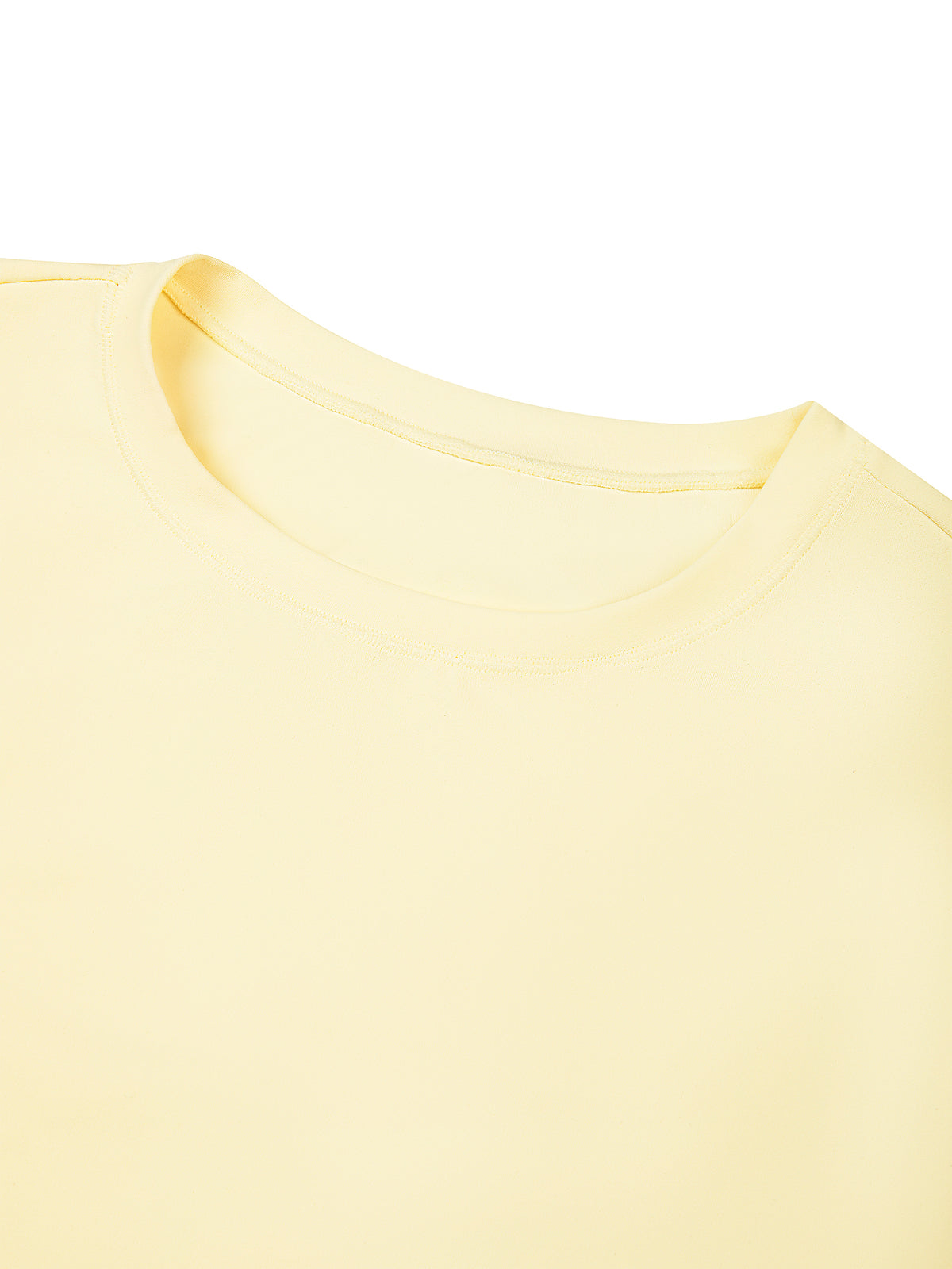 T-shirt Crop Performance – Nowrocky™ — proporcje krótkiego kroju na sylwetce