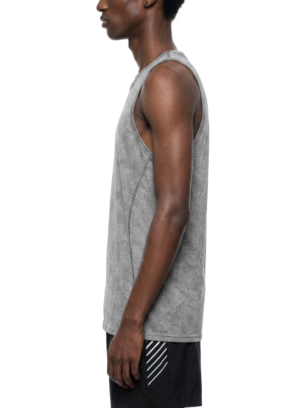 Tank Top Jacquard Performance – Nowrocky™ — faktura splotu pod światło