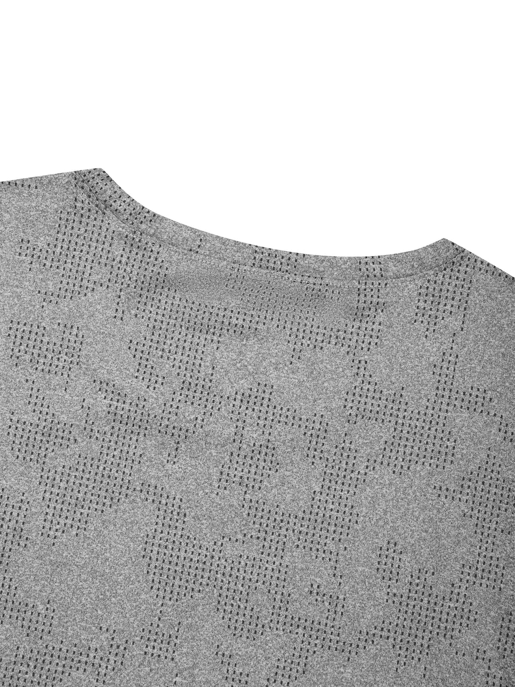 Tank Top Jacquard Performance – Nowrocky™ — szew ramiączka z bliska