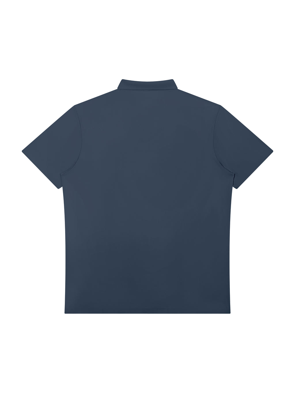 Polo Quarter-Zip Performance – Nowrocky™ — proporcje kroju na modelu, ujęcie trzy czwarte