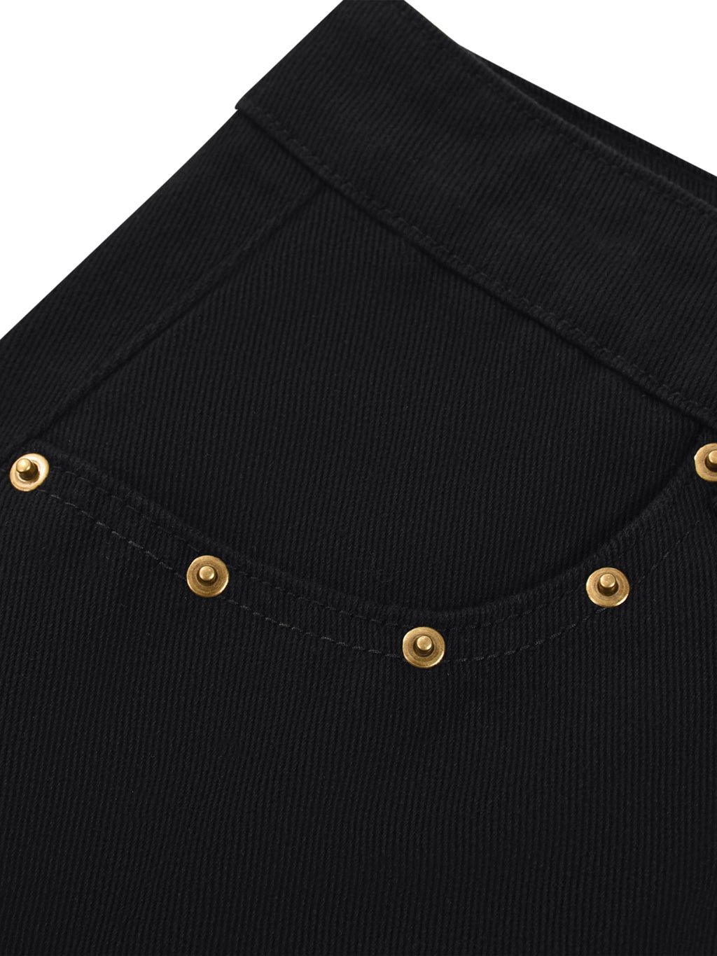 Spódnica Jeansowa Mini z Ćwiekami – Nowrocky (streetwear)