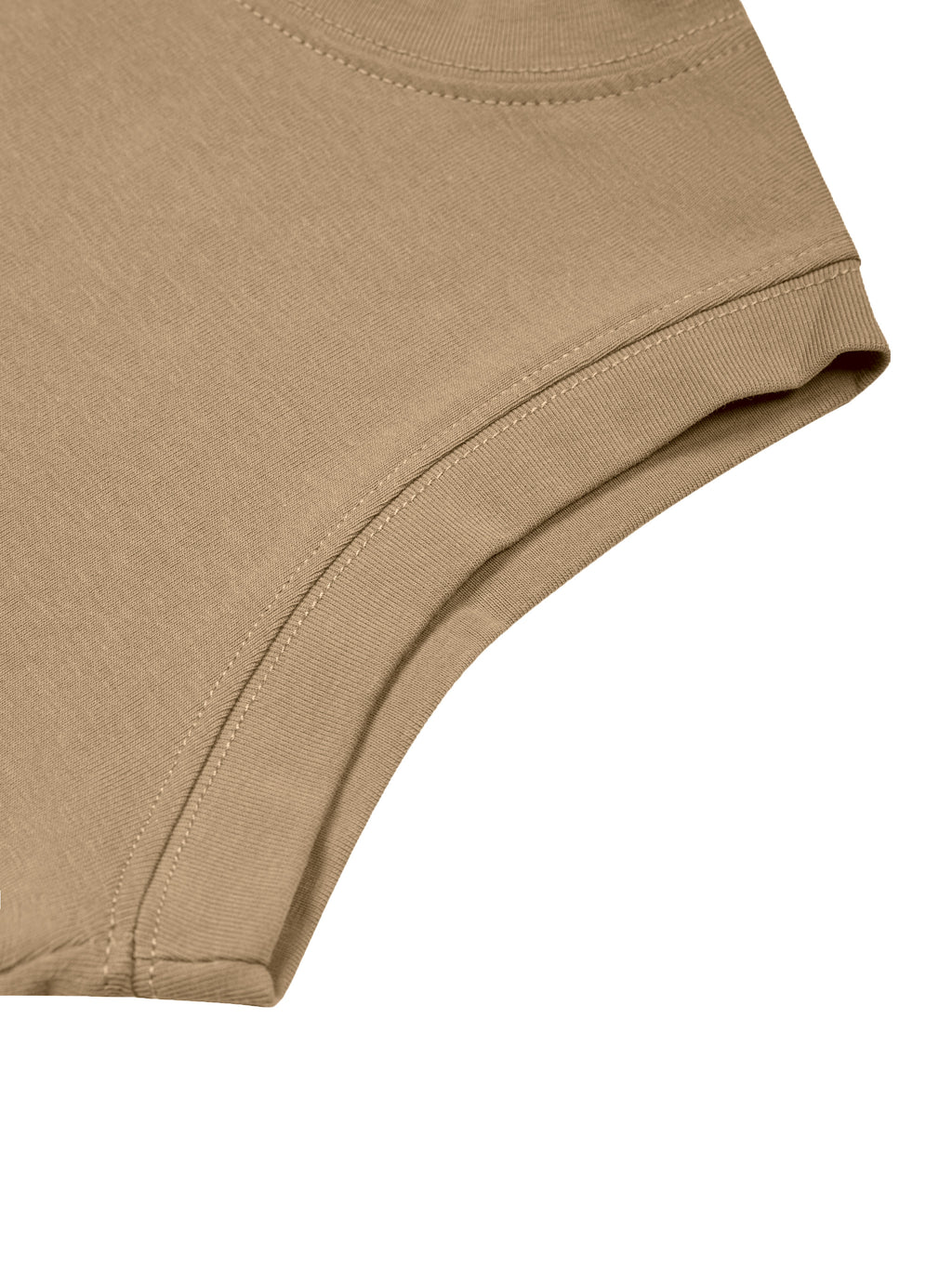 Tank Top Crewneck Regular Fit – Nowrocky™ — wykończenie dekoltu od wewnątrz