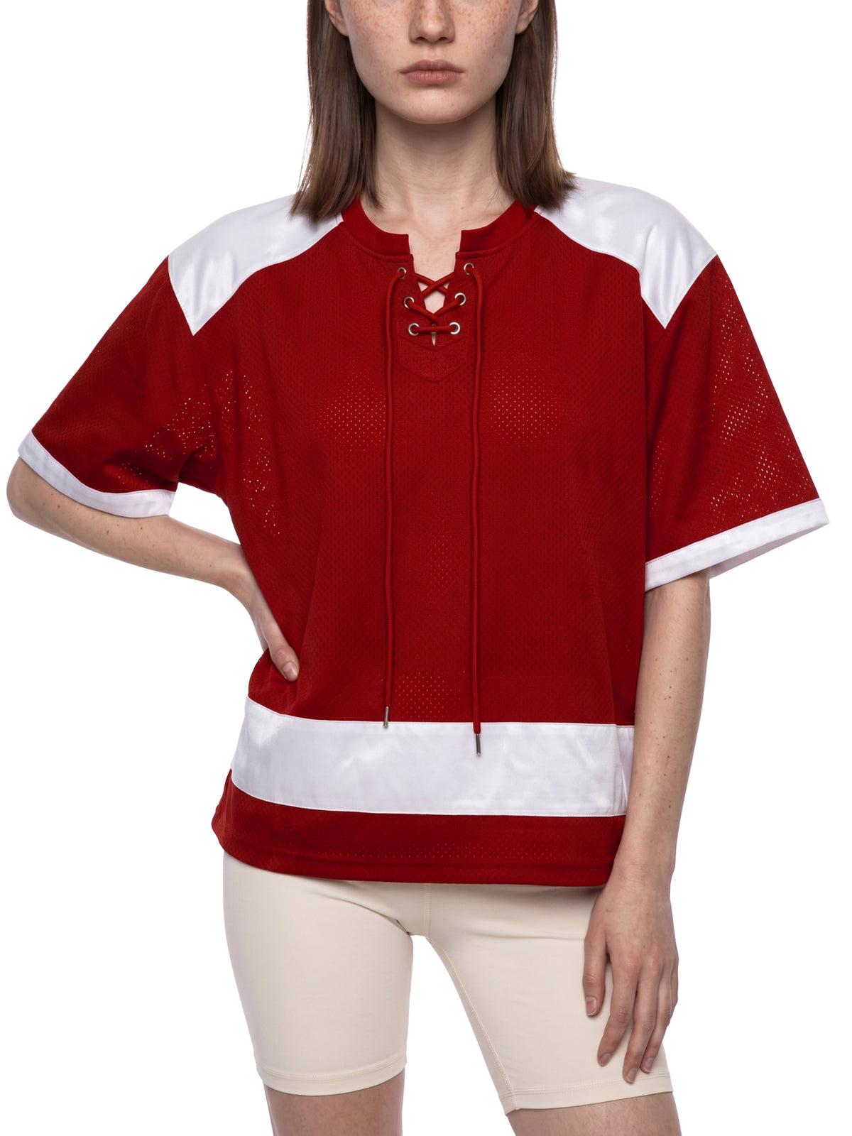 T-shirt Boxy Mesh Raglan – Nowrocky (streetwear)