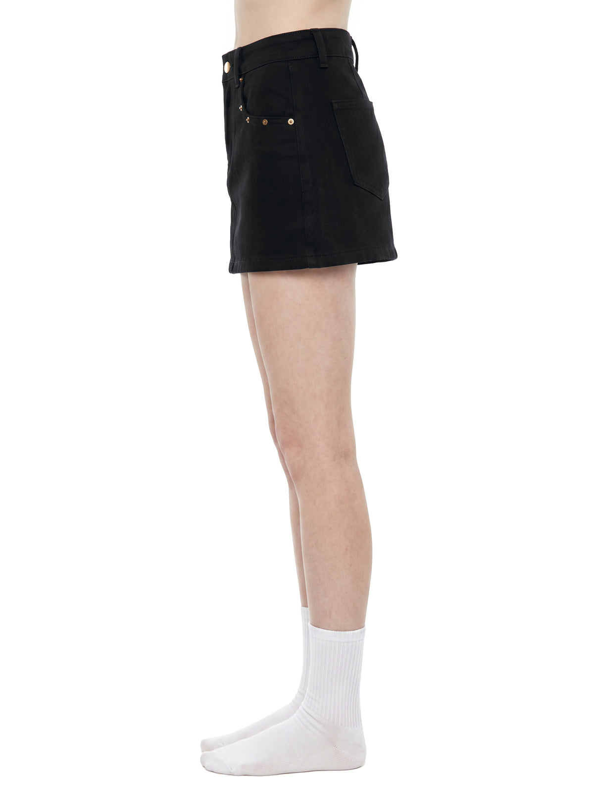 Spódnica Jeansowa Mini z Ćwiekami – Nowrocky (streetwear)