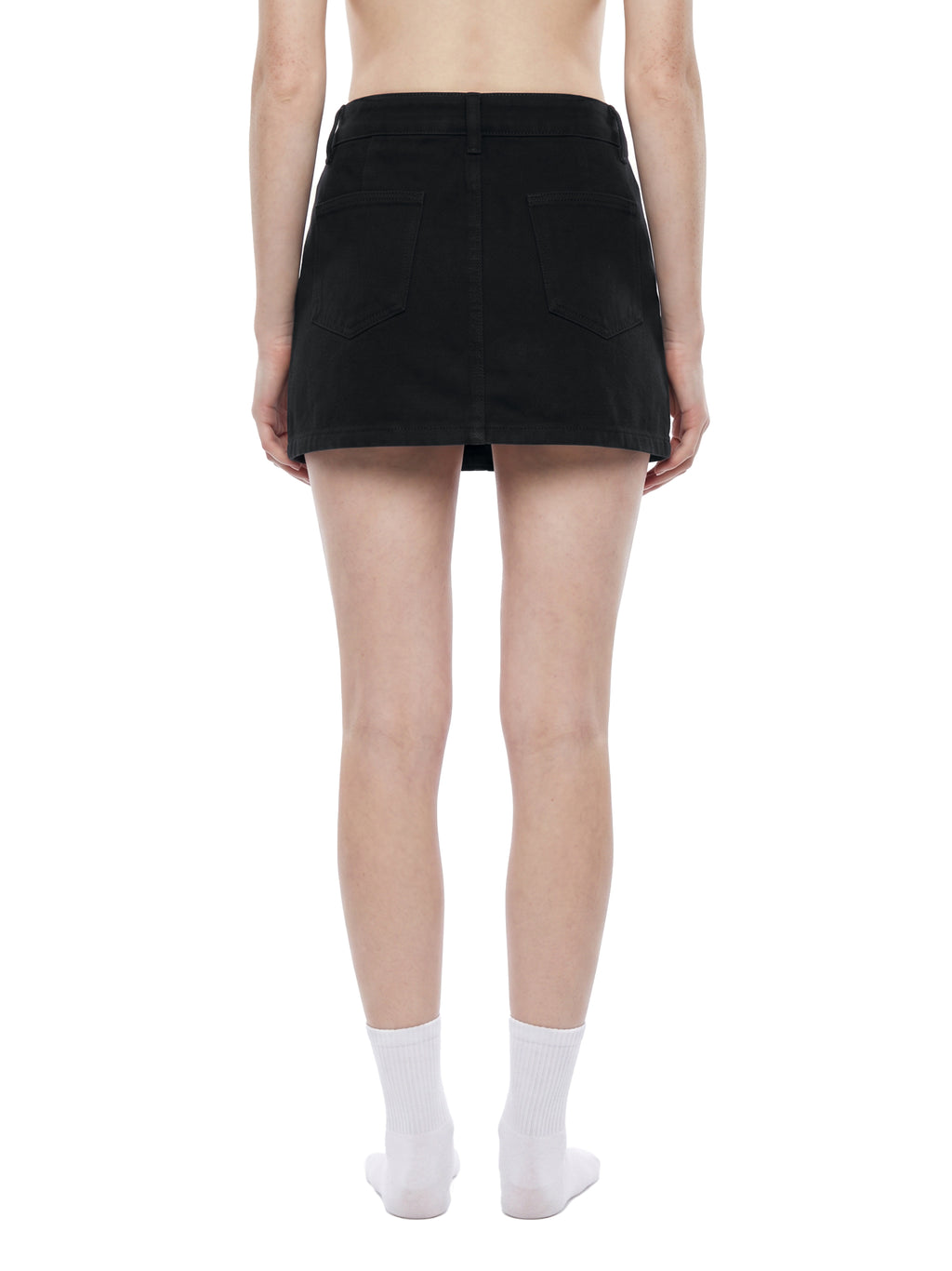Spódnica Jeansowa Mini z Ćwiekami – Nowrocky (streetwear)