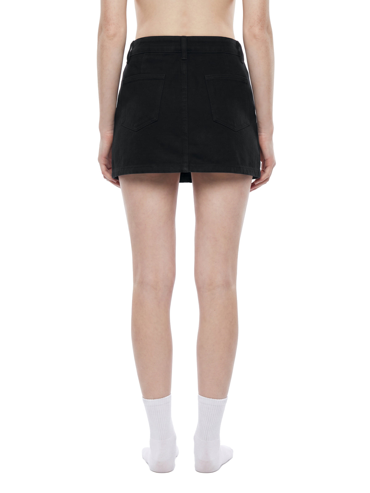 Spódnica Jeansowa Mini z Ćwiekami – Nowrocky (streetwear)