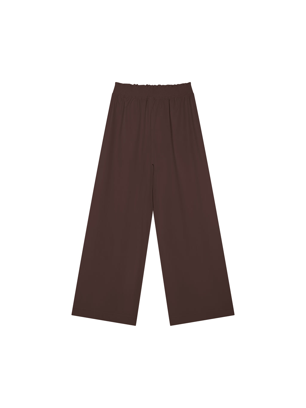 Spodnie Wide Leg Elastic Waist – Nowrocky™ — wykończenie dołu nogawki, szew