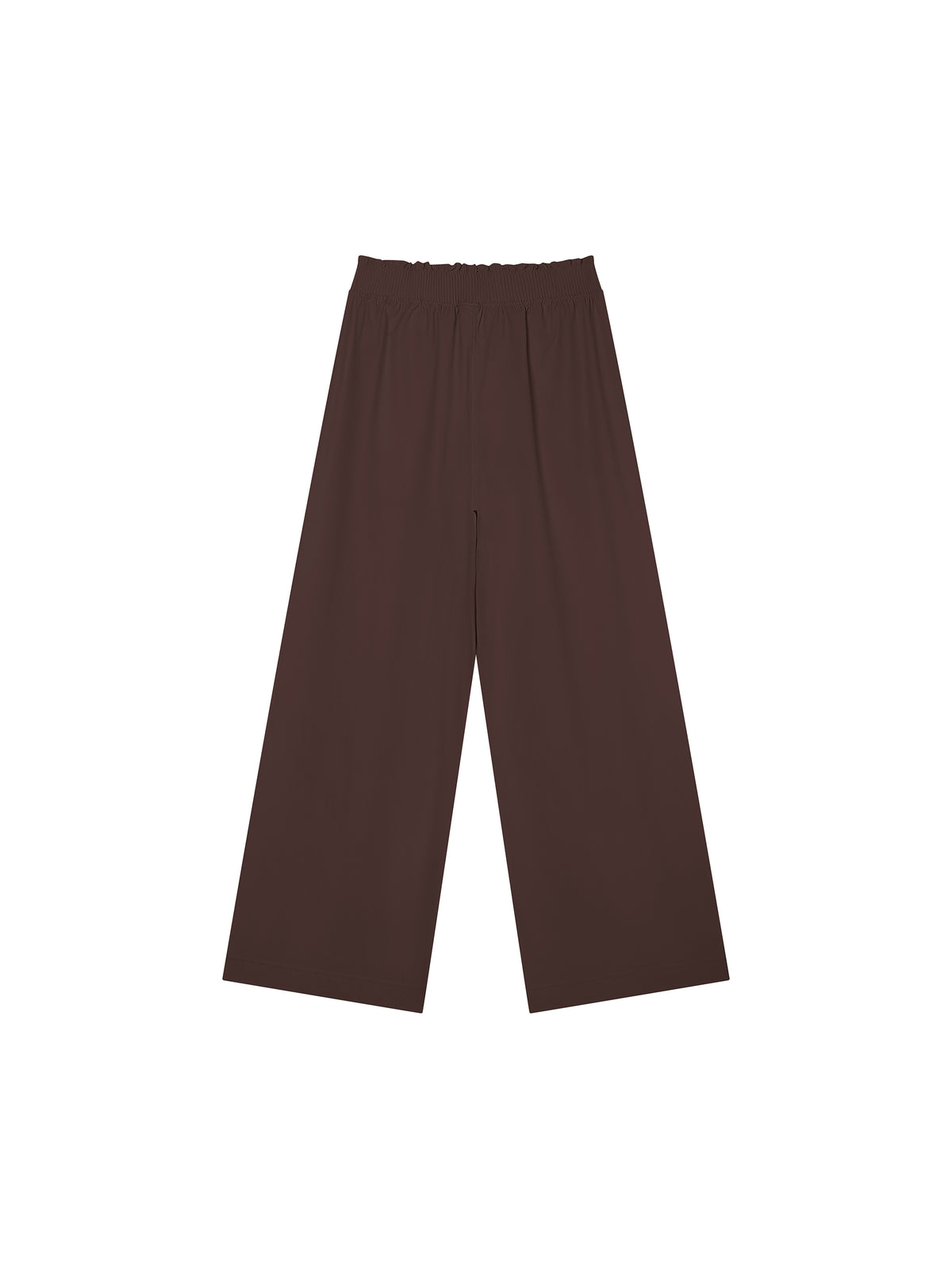 Spodnie Wide Leg Elastic Waist – Nowrocky™ — wykończenie dołu nogawki, szew