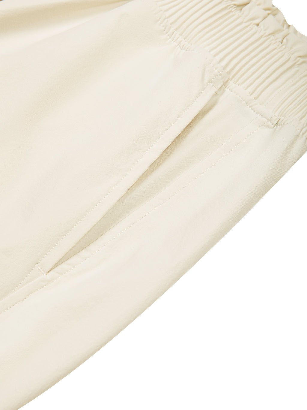 Spodnie Wide Leg Elastic Waist – Nowrocky™ — kieszeń boczna, zbliżenie