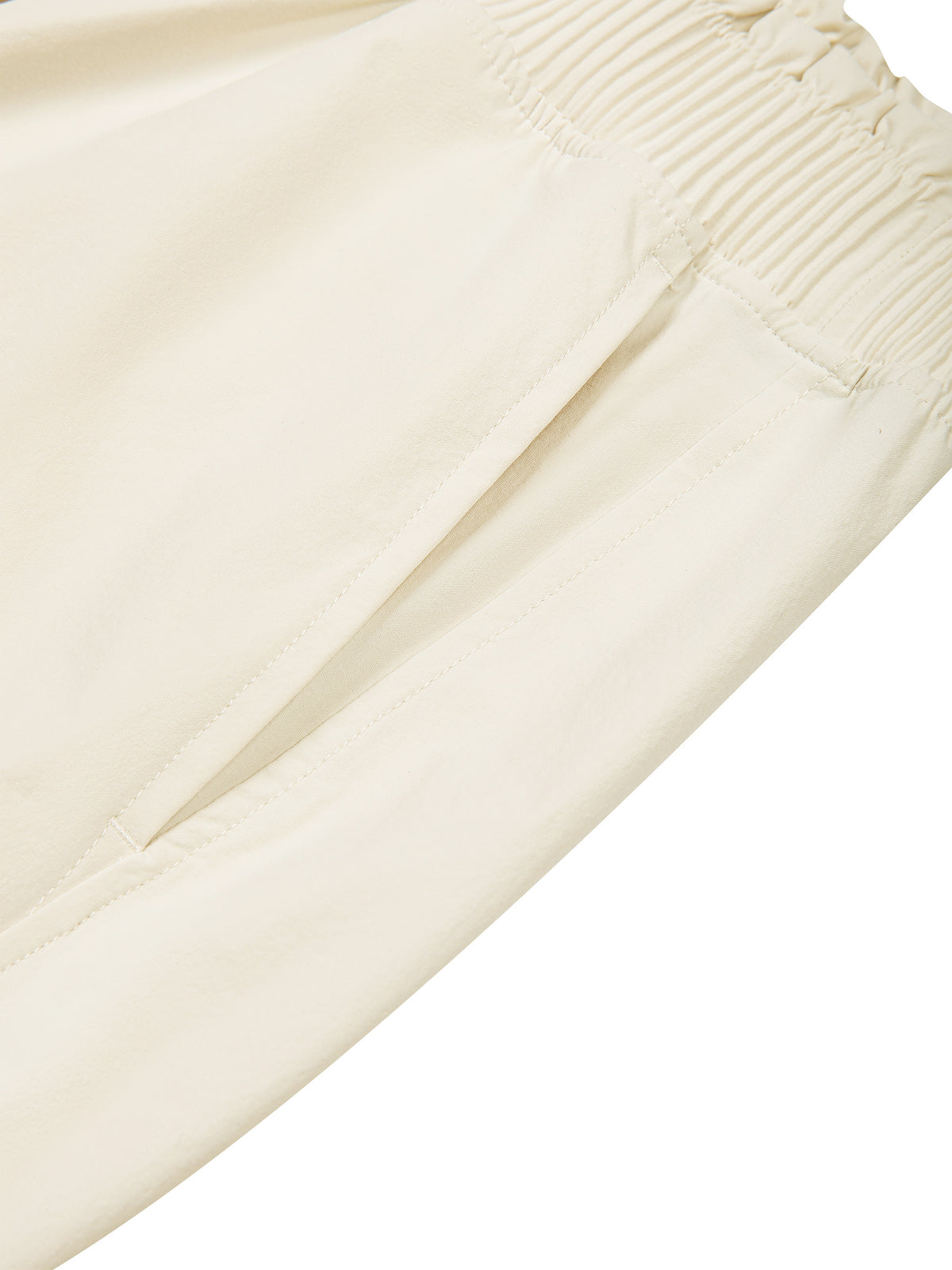 Spodnie Wide Leg Elastic Waist – Nowrocky™ — kieszeń boczna, zbliżenie