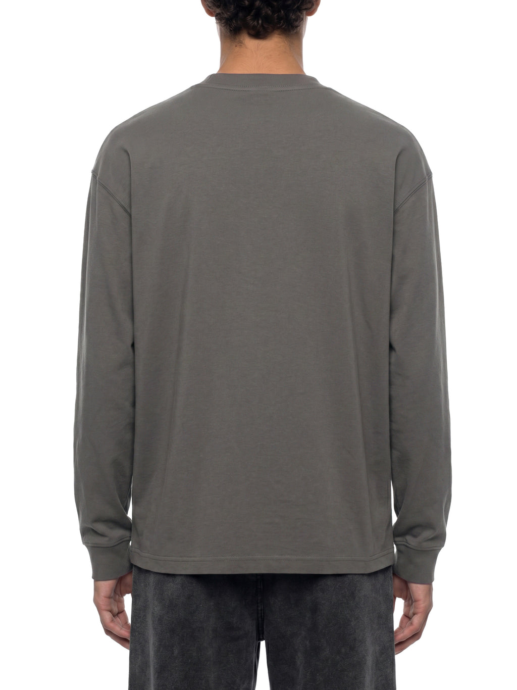 Longsleeve Crewneck Drop Shoulder – Nowrocky™ — luźny krój widoczny w ruchu