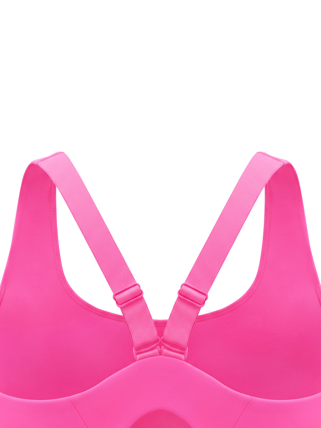 Biustonosz Sportowy Racerback Cut-Out – Nowrocky™ — wycięcie na plecach z bliska