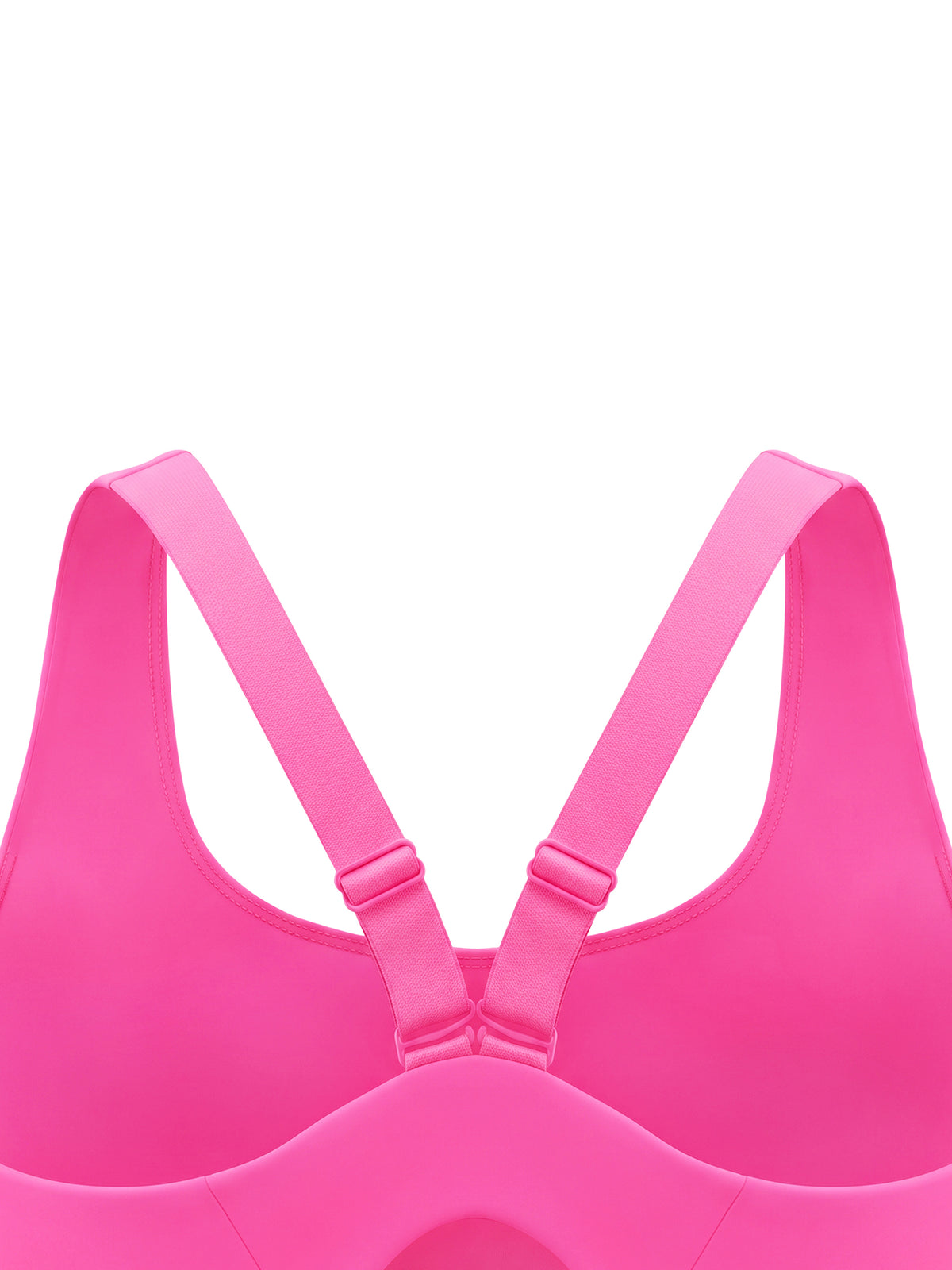 Biustonosz Sportowy Racerback Cut-Out – Nowrocky™ — wycięcie na plecach z bliska