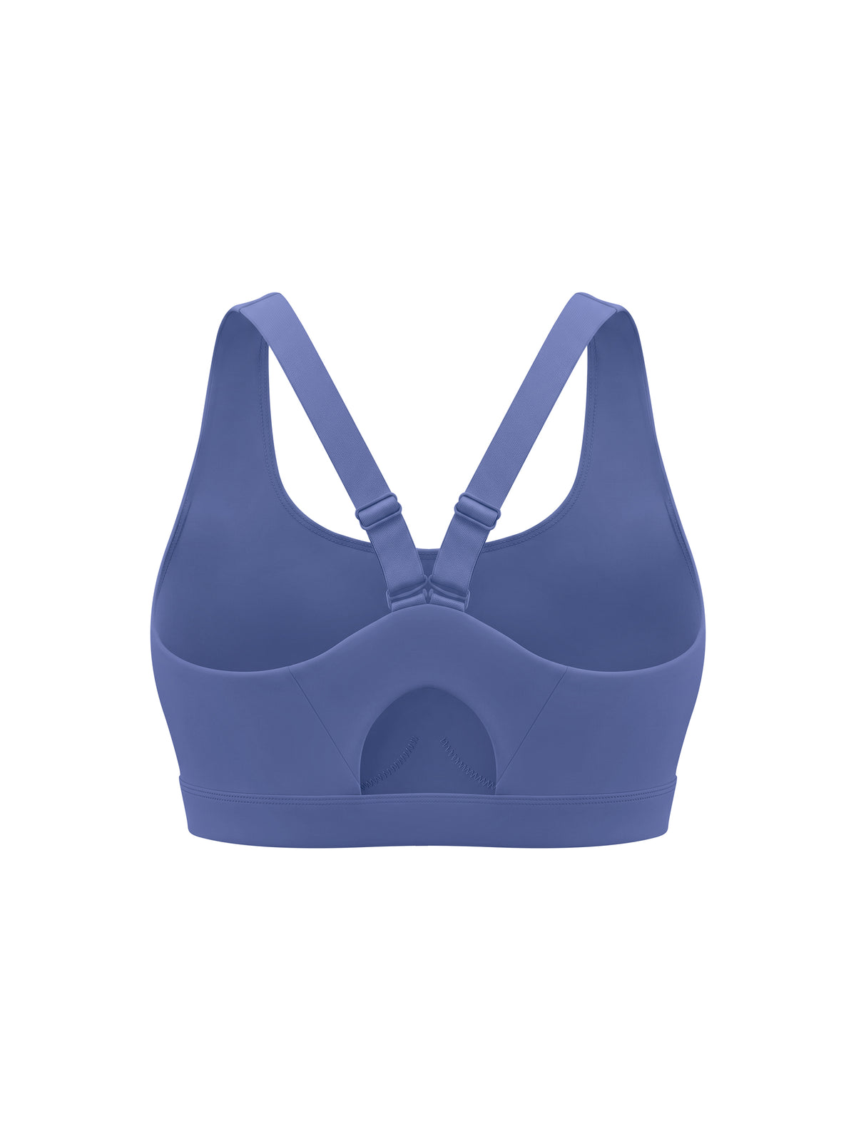 Biustonosz Sportowy Racerback Cut-Out – Nowrocky™ — dolny ściągacz i szew wykończeniowy