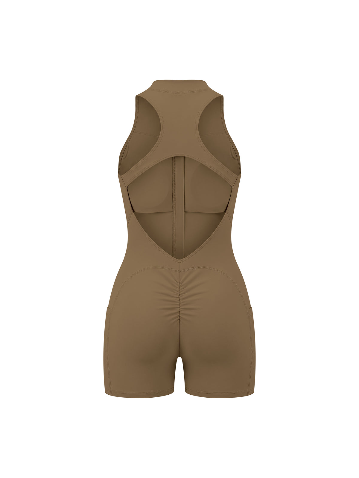 Romper Quarter-Zip z Wycięciami – Nowrocky™ — detal szwu bocznego