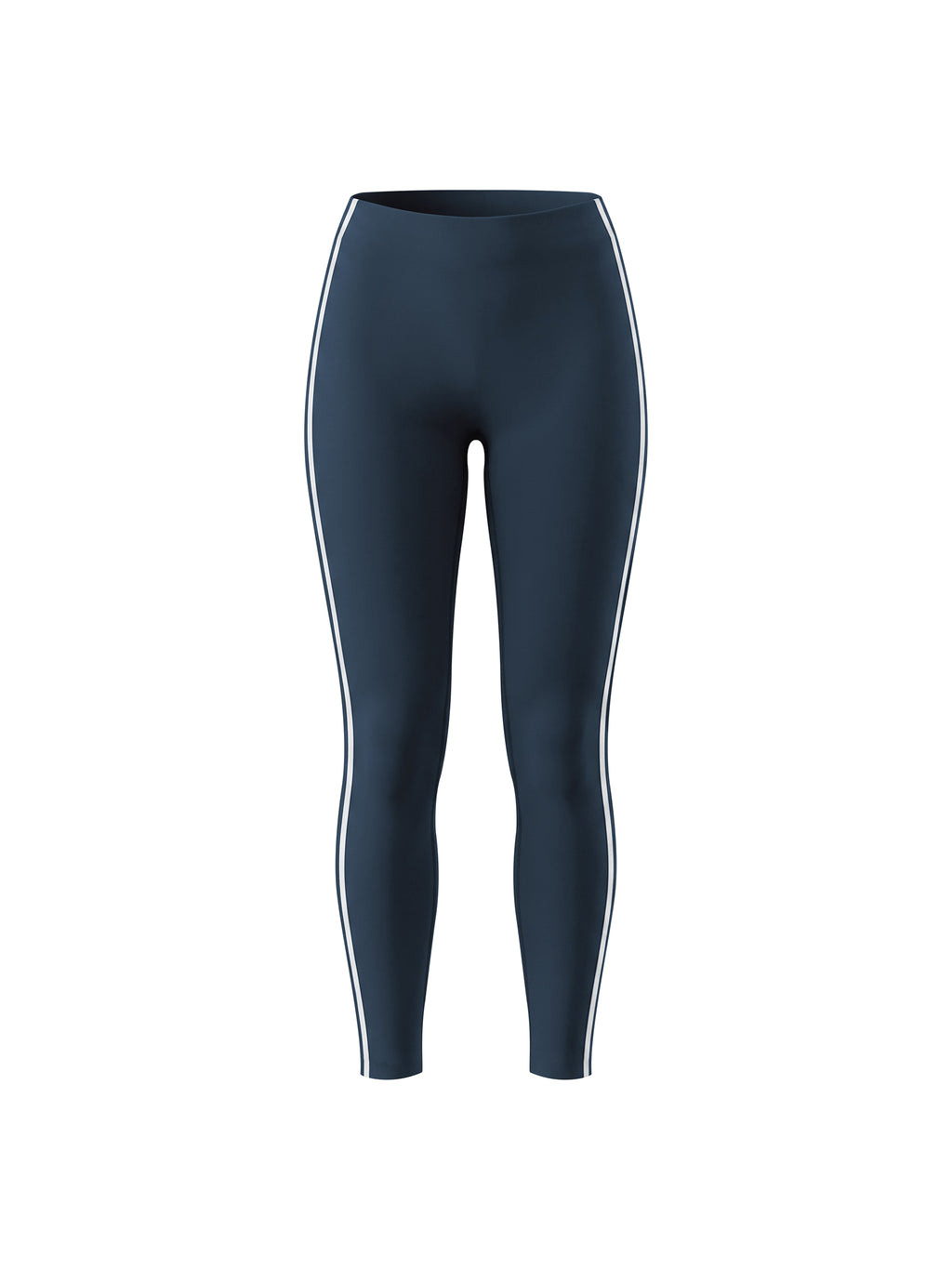 Legginsy High Rise z Lampasem – Nowrocky™ — faktura elastycznego materiału w zbliżeniu