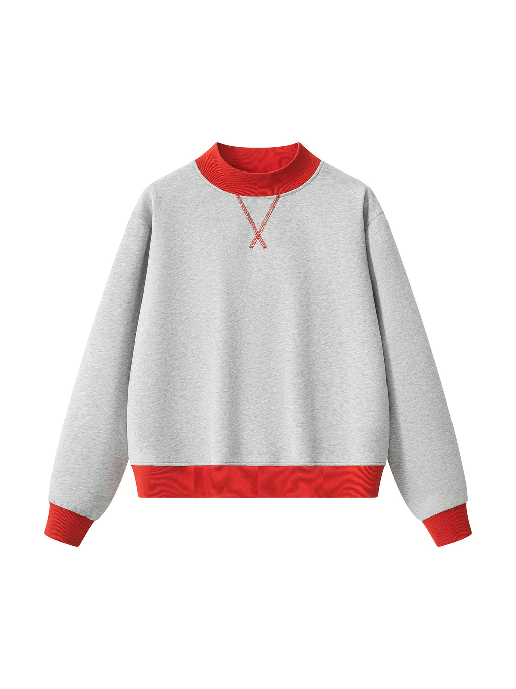 Bluza Color Block Mock Neck – Nowrocky (streetwear)