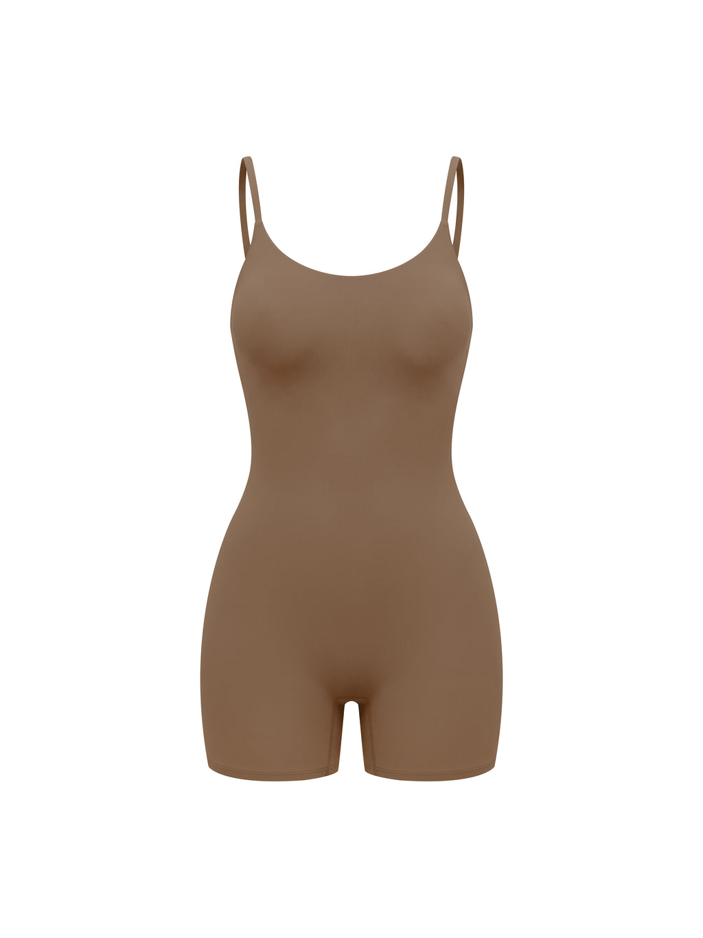 Romper Treningowy U-Neck – Nowrocky™ — faktura elastycznego materiału w zbliżeniu