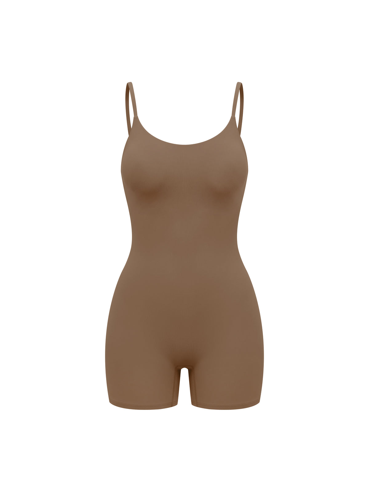 Romper Treningowy U-Neck – Nowrocky™ — faktura elastycznego materiału w zbliżeniu