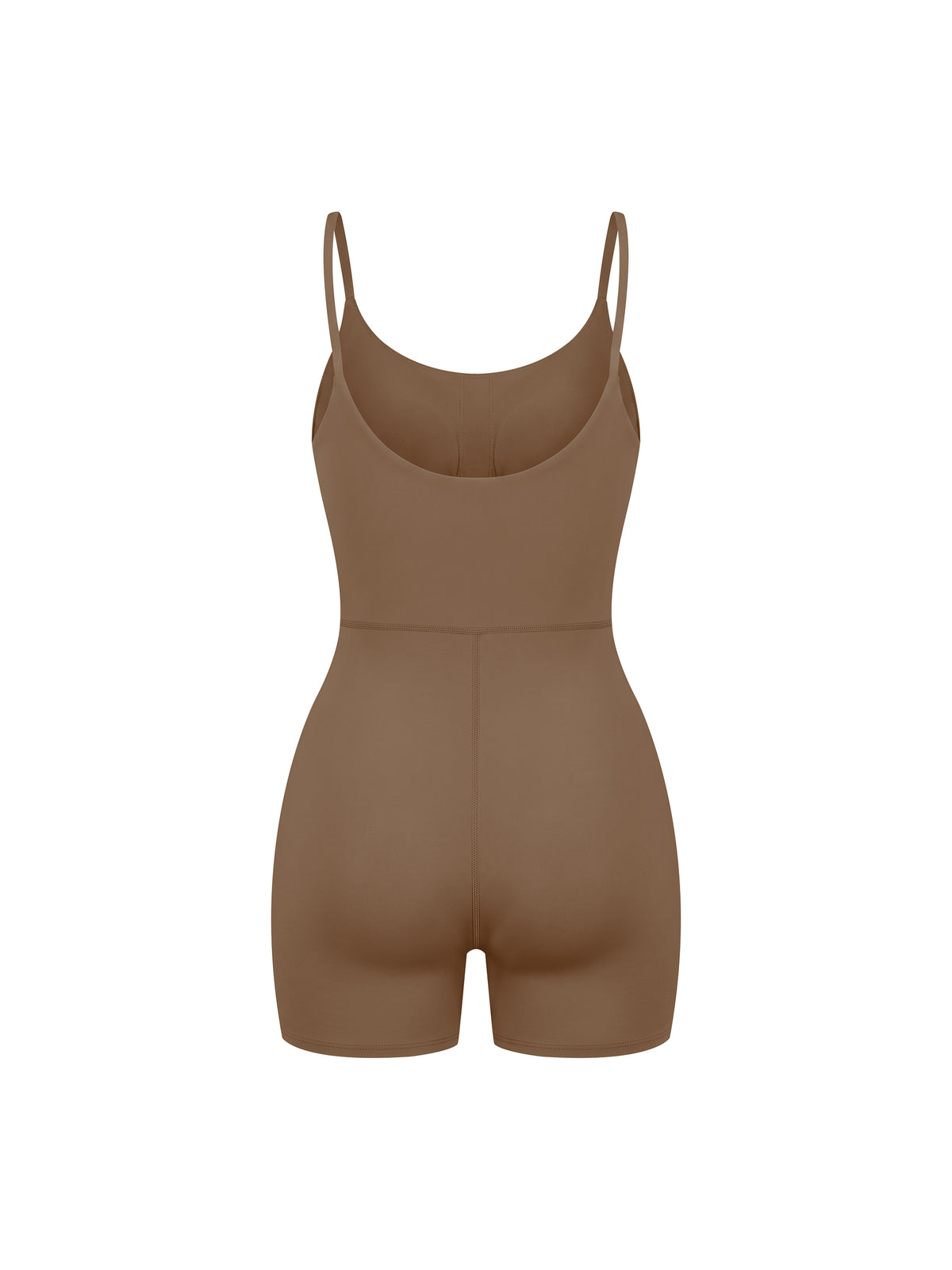 Romper Treningowy U-Neck – Nowrocky™ — wykończenie nogawki szortów, szew