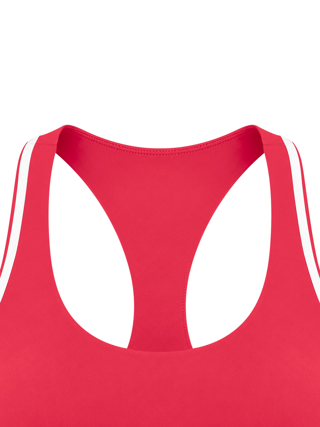 Biustonosz Sportowy Racerback Contrast Tape – Nowrocky™ — wykończenie pach i wycięcia ramion