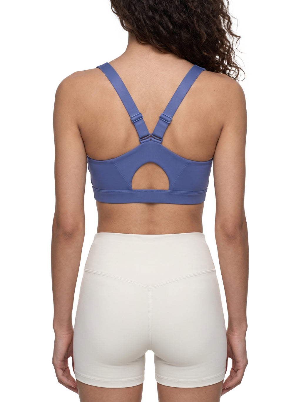 Biustonosz Sportowy Racerback Cut-Out – Nowrocky™ — wykończenie pach i wycięcia ramion