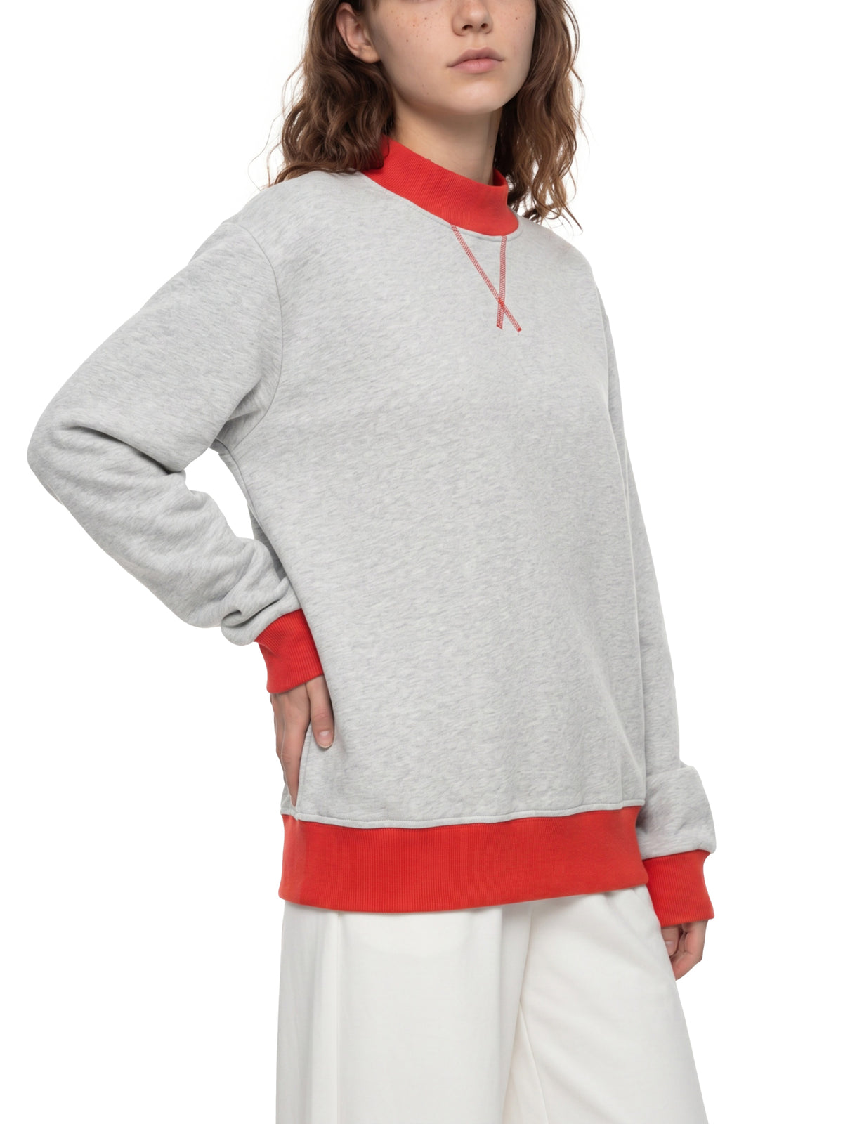 Bluza Color Block Mock Neck – Nowrocky (streetwear)
