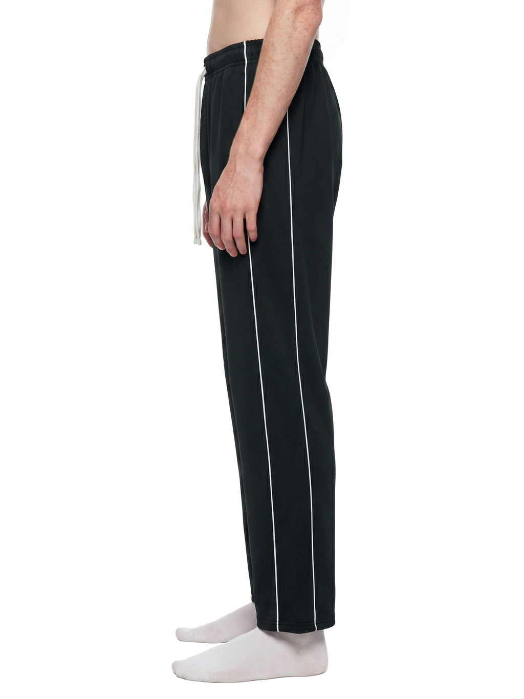 Spodnie Piping Straight Leg – Nowrocky™ — układ na płasko na jasnym tle