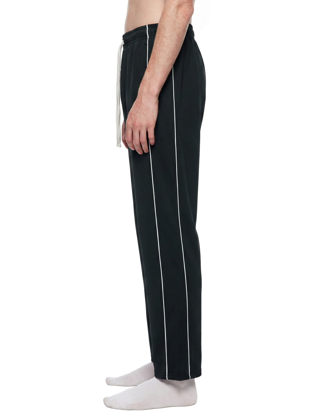 Spodnie Piping Straight Leg – Nowrocky™ — układ na płasko na jasnym tle