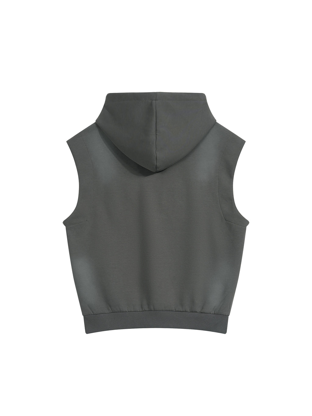 Bluza Bez Rękawów Sun Fade Wash – Nowrocky™ — dekolt i wykończenie przy szyi