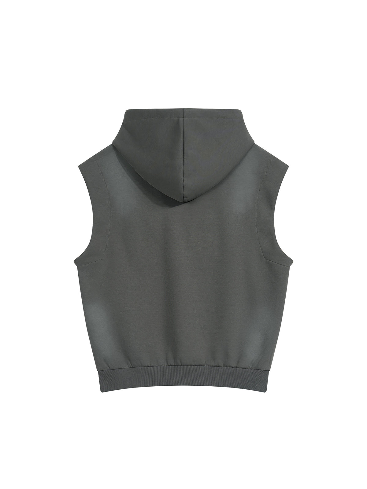 Bluza Bez Rękawów Sun Fade Wash – Nowrocky™ — dekolt i wykończenie przy szyi