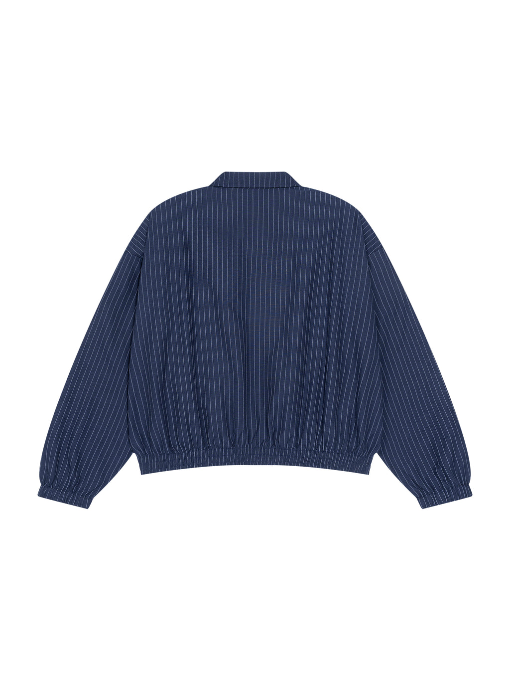 Kurtka Track Full Zip Pinstripe – Nowrocky™ — wzór pinstripe w zbliżeniu
