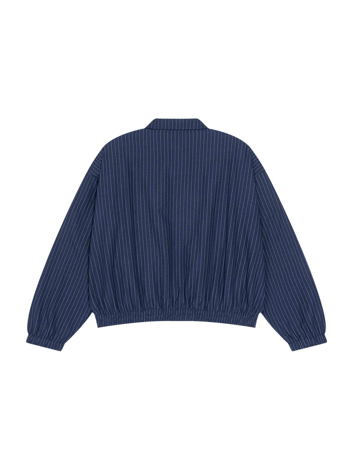 Kurtka Track Full Zip Pinstripe – Nowrocky™ — wzór pinstripe w zbliżeniu