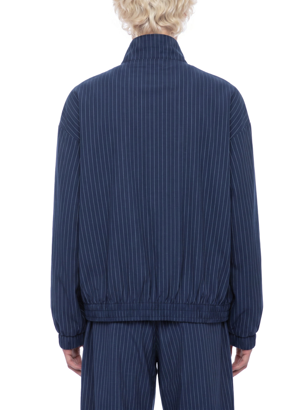 Kurtka Track Full Zip Pinstripe – Nowrocky™ — dolne wykończenie kurtki