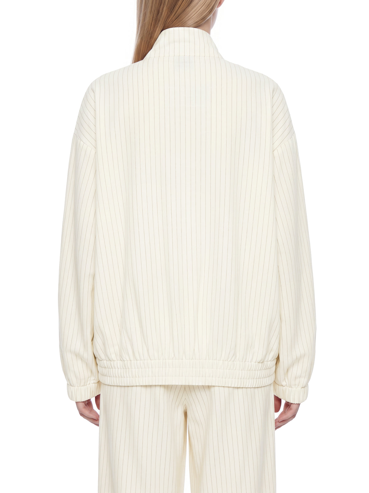 Kurtka Track Full Zip Pinstripe – Nowrocky™ — kadr studyjny na jasnym tle