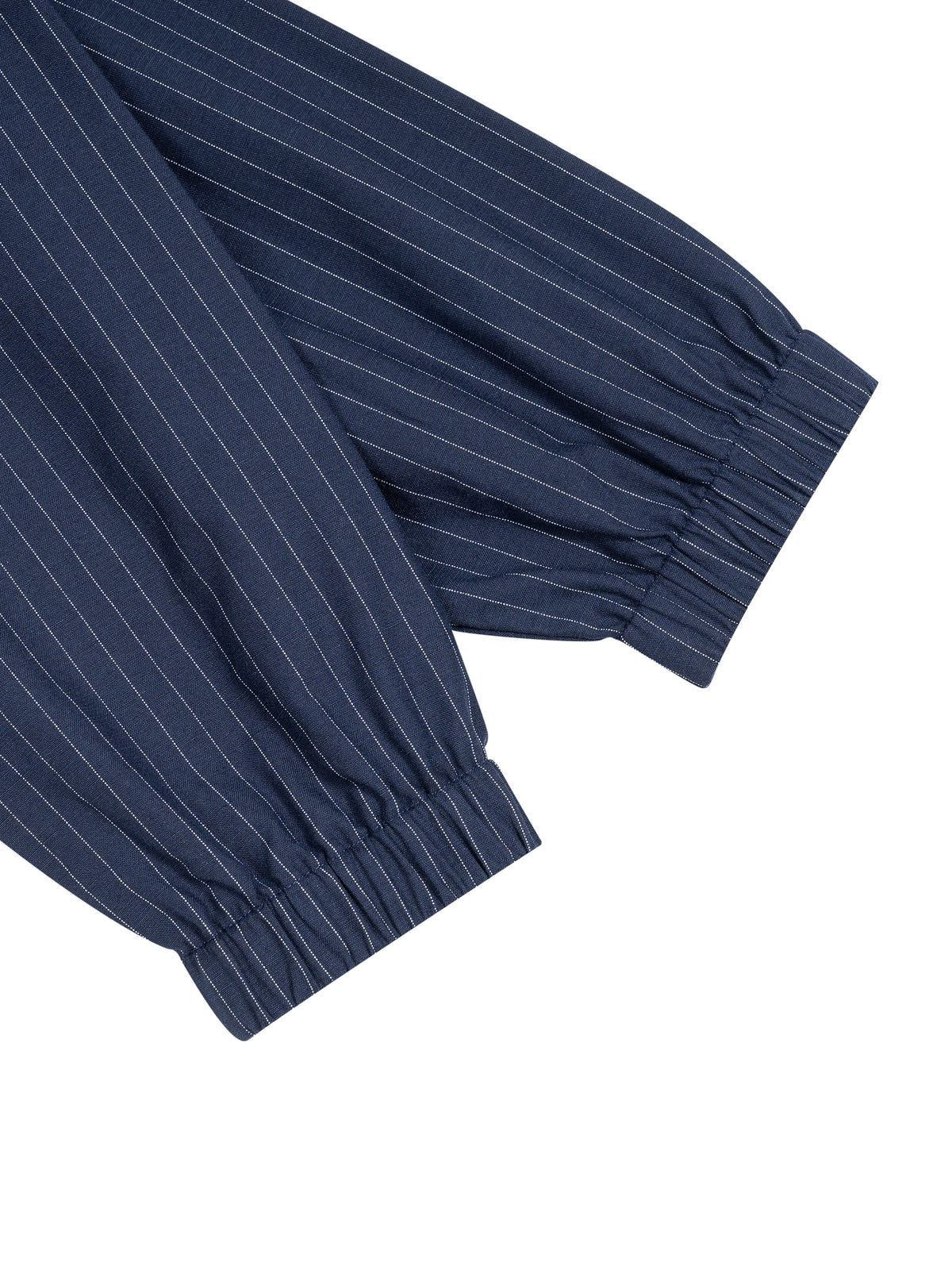 Kurtka Track Full Zip Pinstripe – Nowrocky™ — podszewka i wykończenie wewnątrz