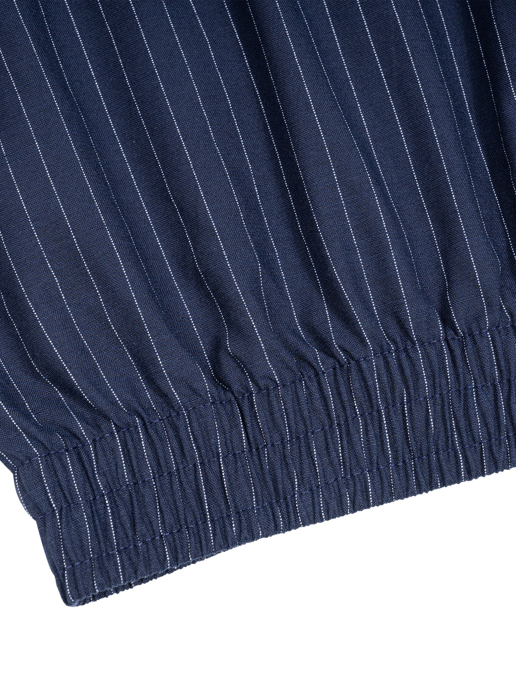 Kurtka Track Full Zip Pinstripe – Nowrocky™ — detal szwu bocznego
