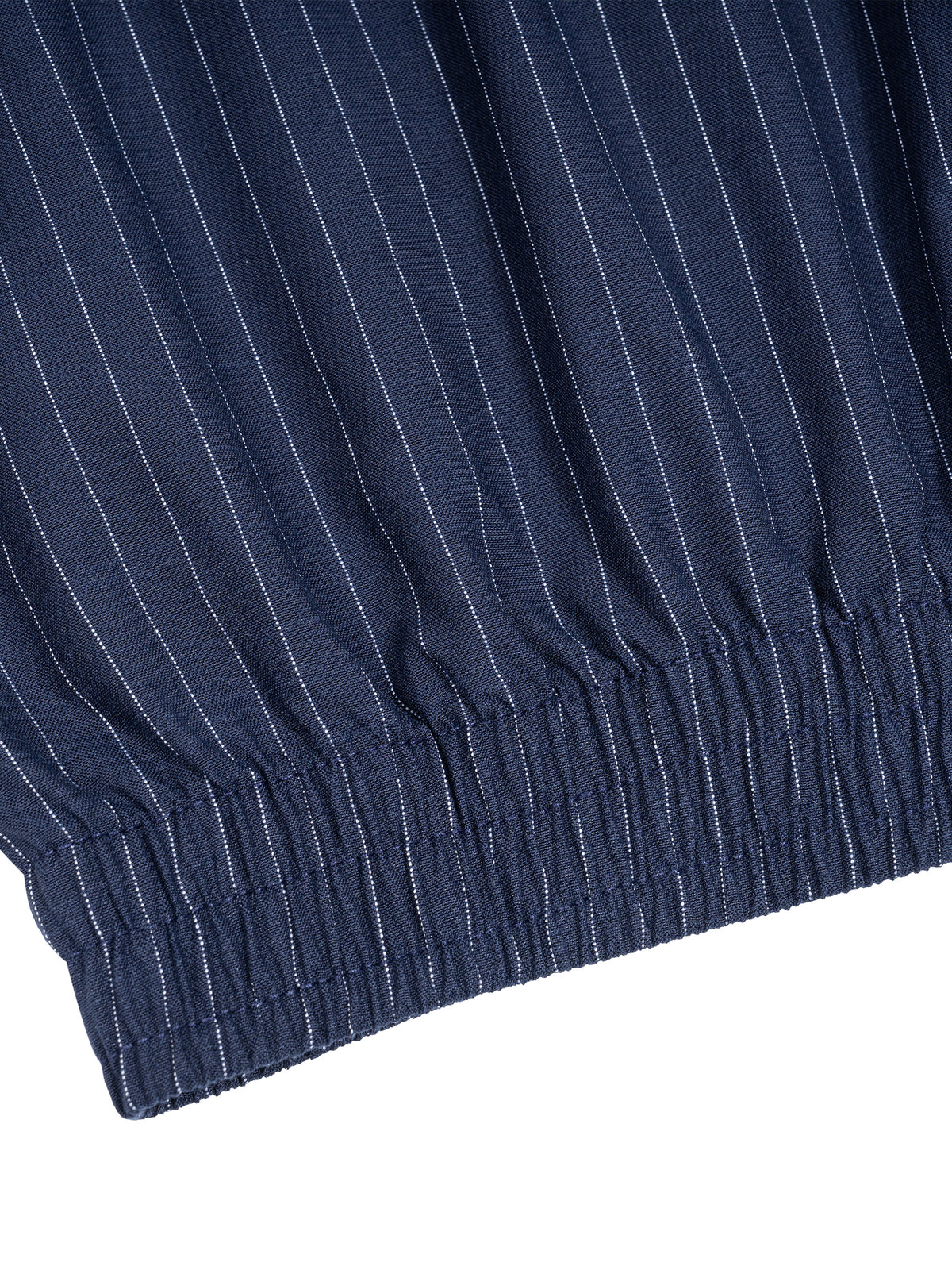 Kurtka Track Full Zip Pinstripe – Nowrocky™ — detal szwu bocznego