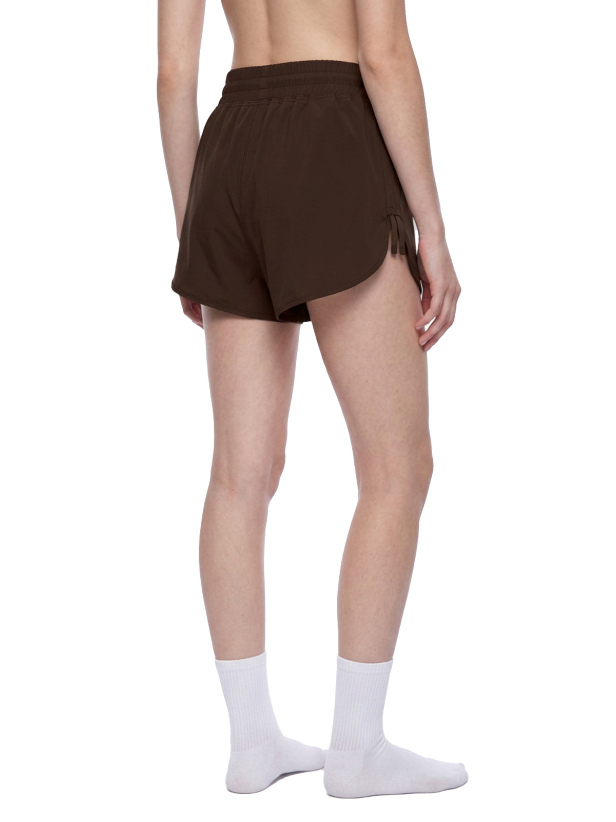 Szorty Biegowe Drawstring – Nowrocky™ — kieszeń w pasie, zbliżenie