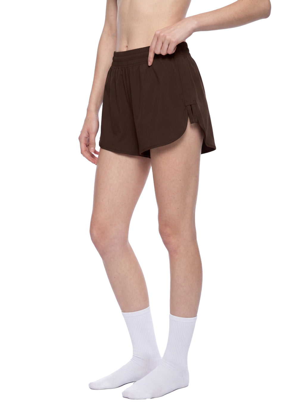 Szorty Biegowe Drawstring – Nowrocky™ — proporcje krótkiego kroju na sylwetce