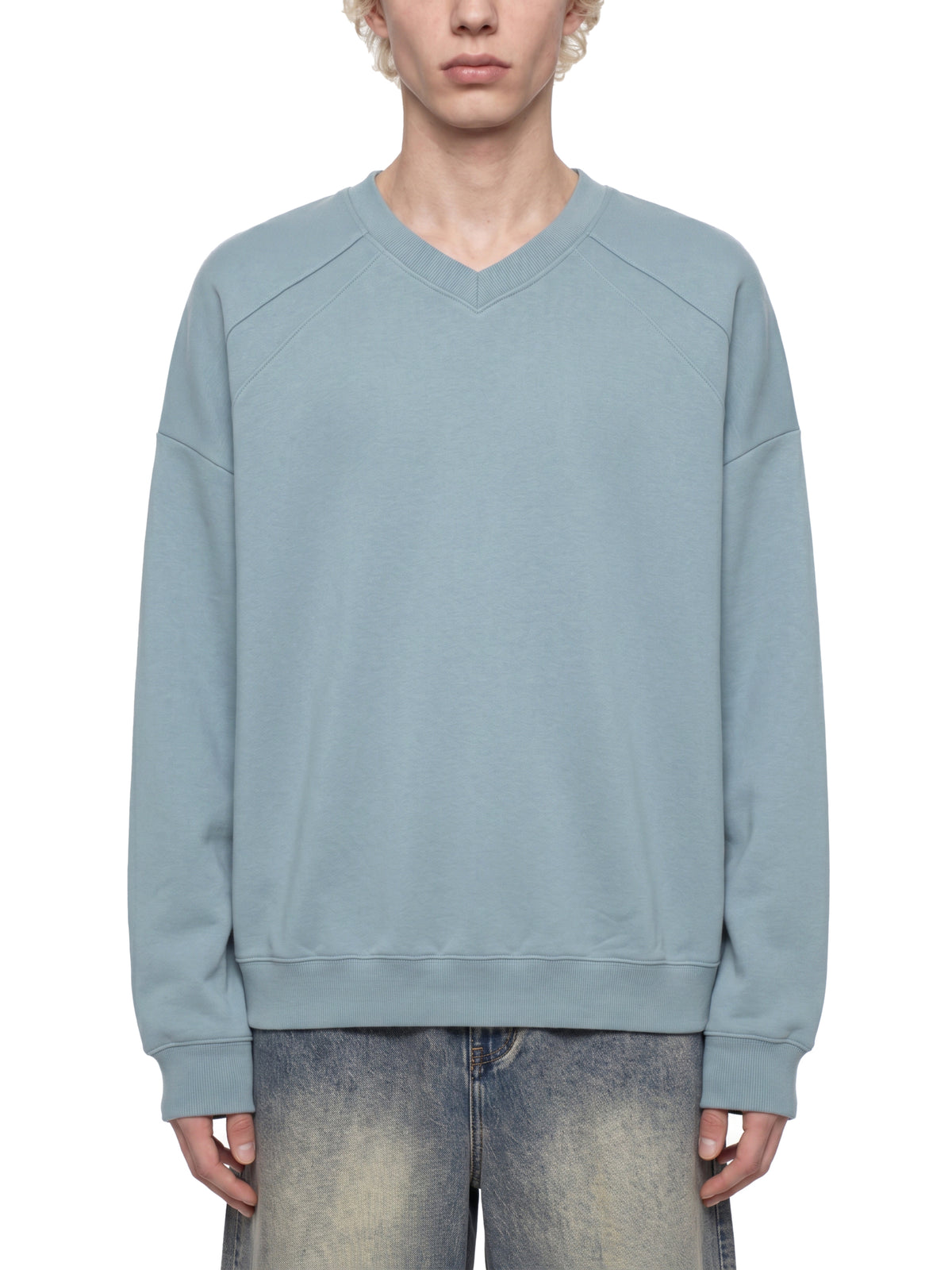 Bluza Oversize z Dekoltem V – Nowrocky (streetwear)