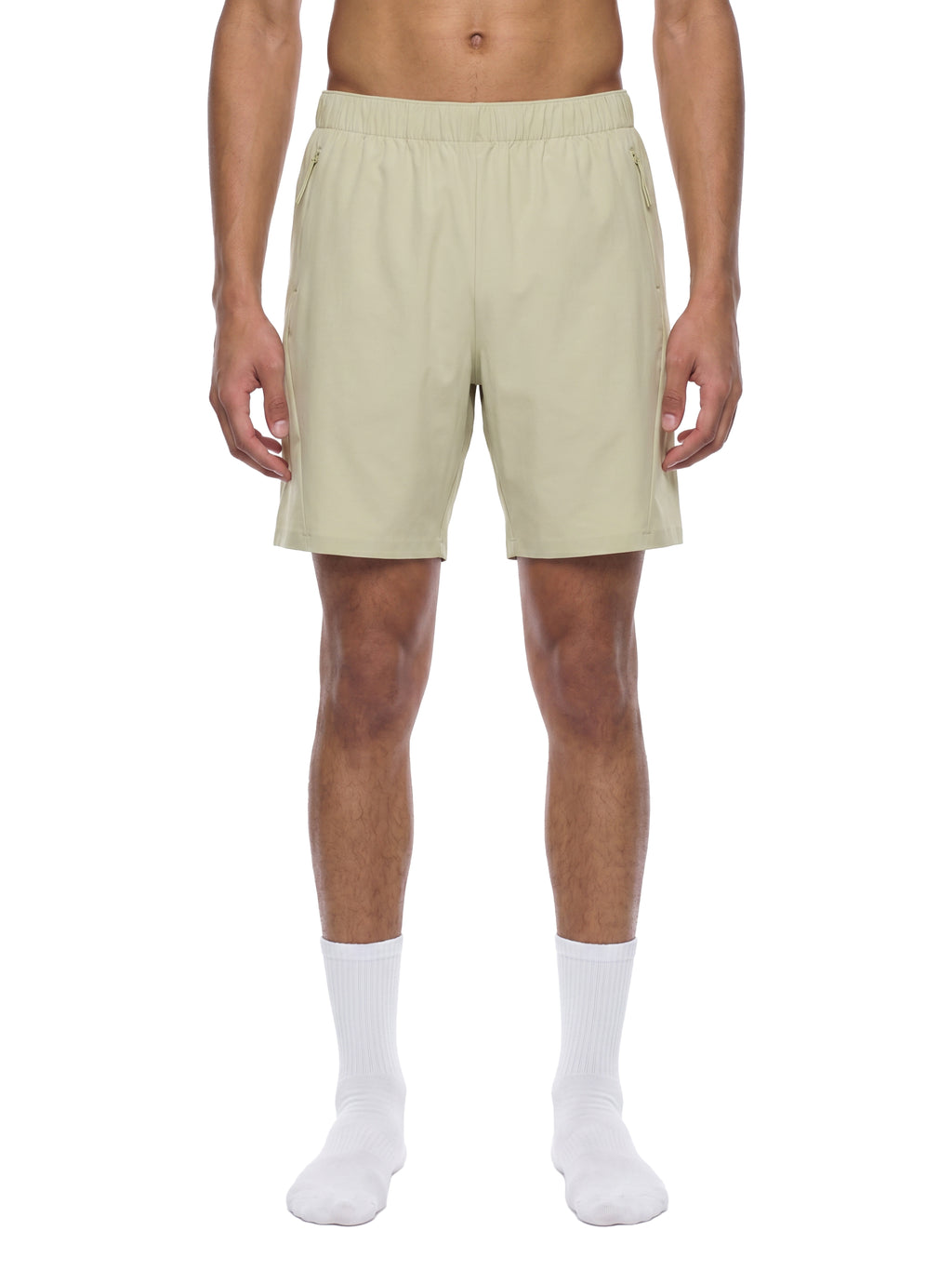 Szorty Basketball Lightweight – Nowrocky™ — kieszeń boczna, detal