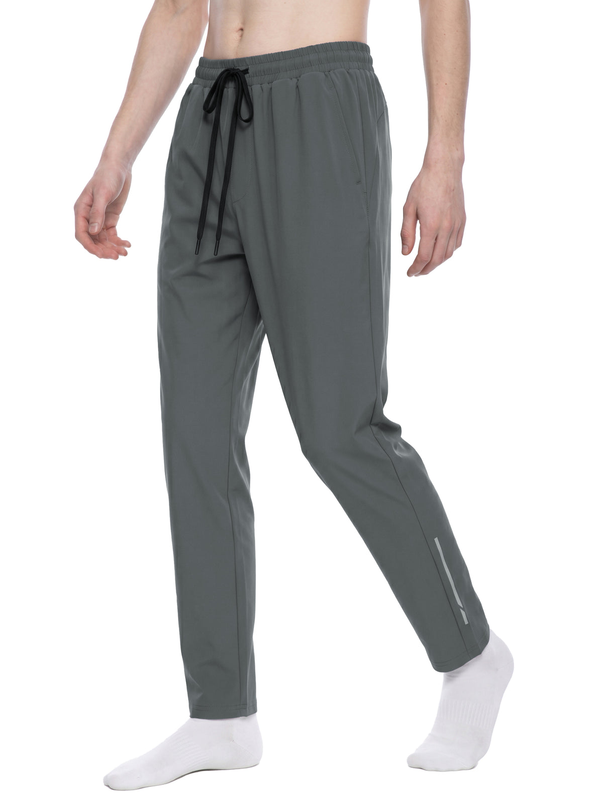 Spodnie Drawstring Reflective – Nowrocky™ — faktura materiału z bliska