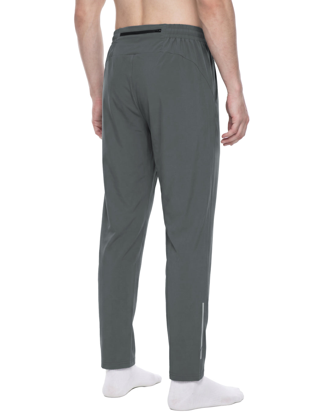 Spodnie Drawstring Reflective – Nowrocky™ — układ na płasko, kadr studyjny