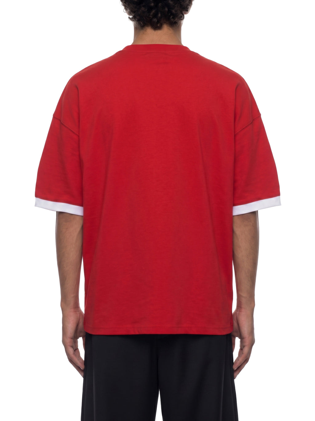 T-shirt Color Block Drop Shoulder – Nowrocky™ — szeroki rękaw i opuszczona linia ramienia