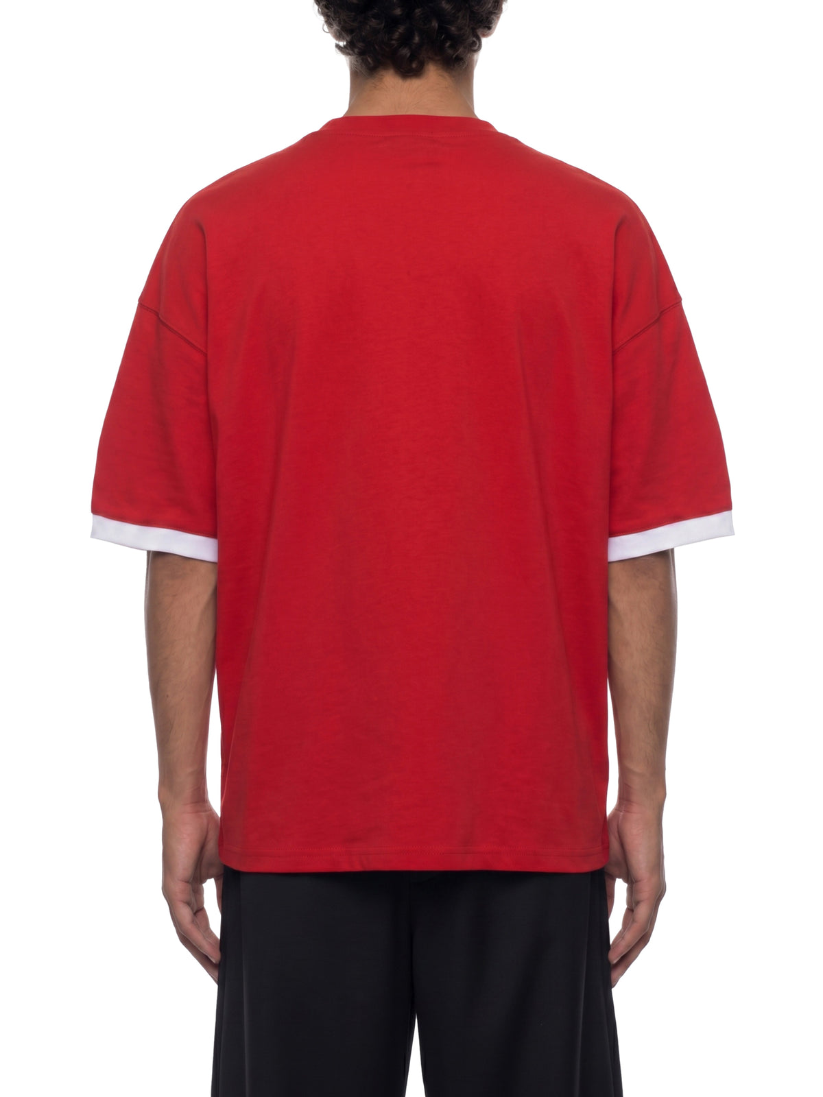 T-shirt Color Block Drop Shoulder – Nowrocky™ — szeroki rękaw i opuszczona linia ramienia