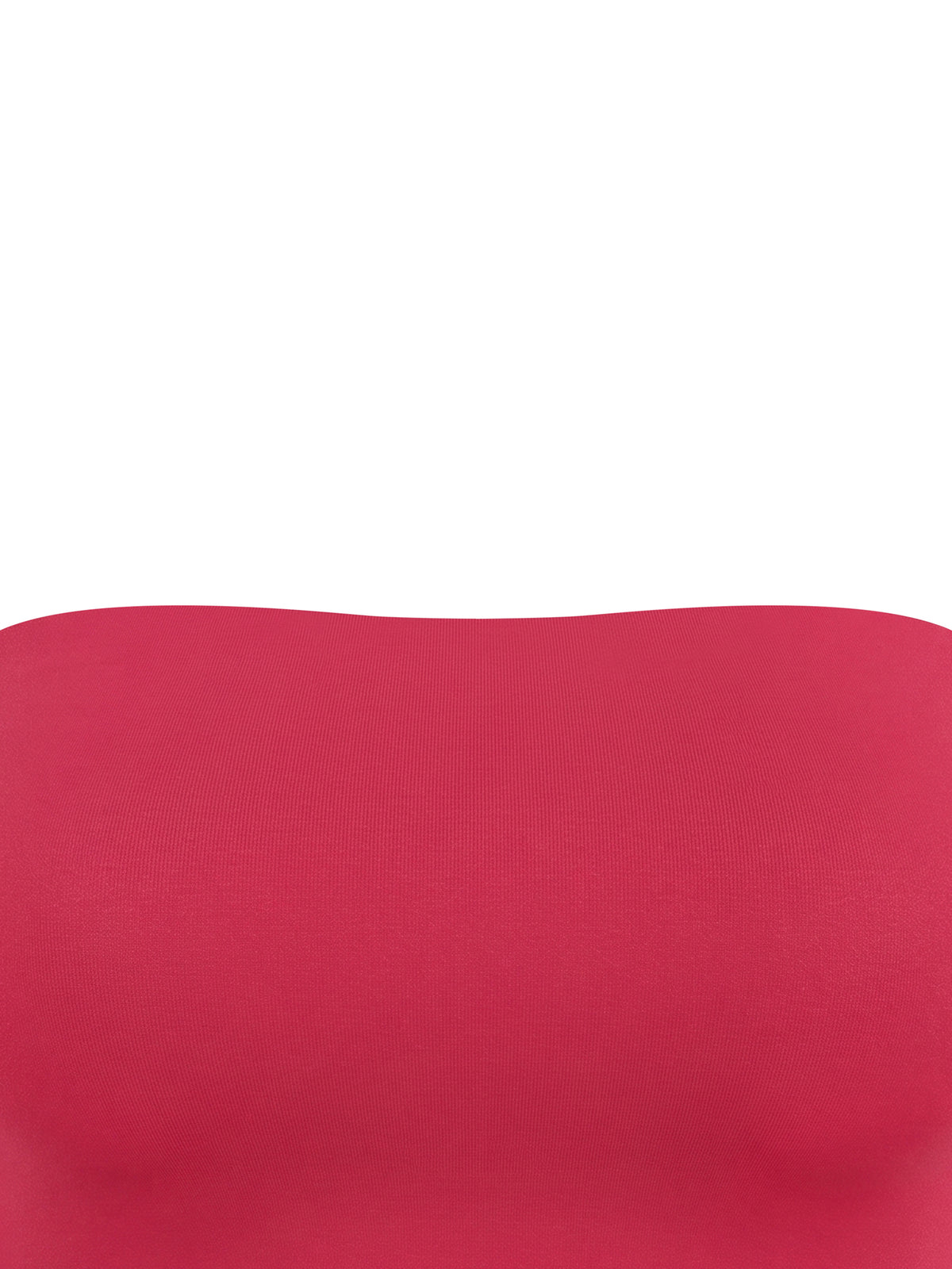 Top Bandeau Cropped – Nowrocky™ — przód i tył obok siebie w jednym kadrze