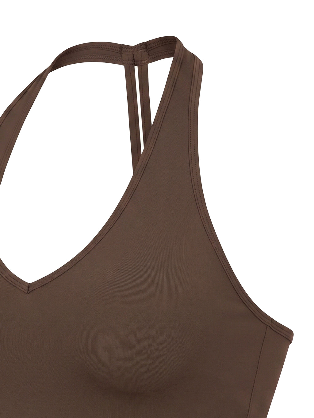 Tank Top Halter V-Neck Cropped – Nowrocky™ — odsłonięte plecy i linia łopatek