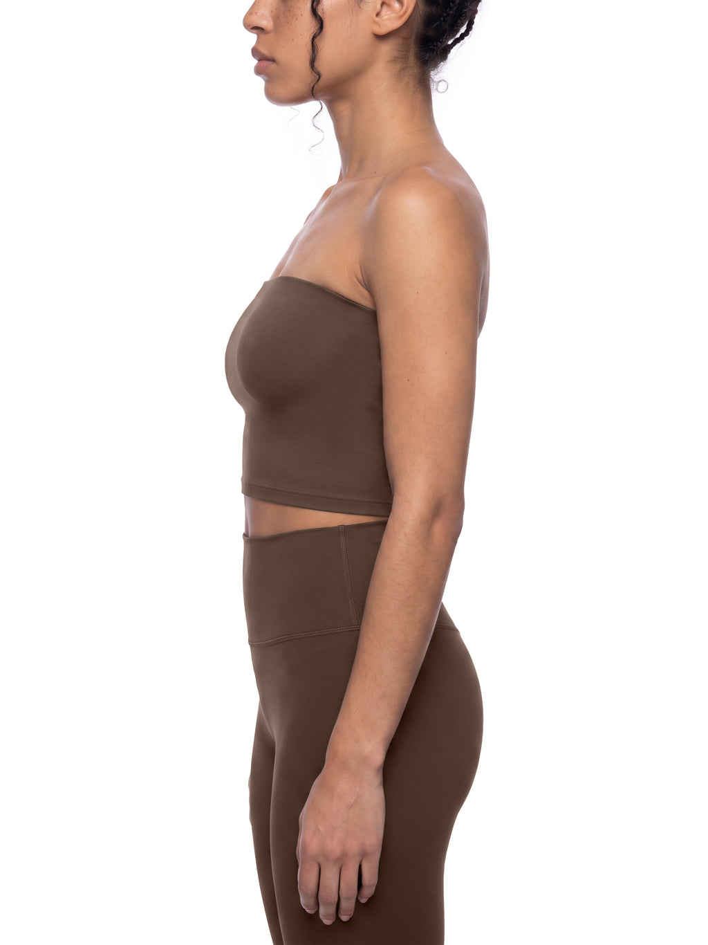 Top Bandeau Cropped – Nowrocky™ — detal szwu bocznego