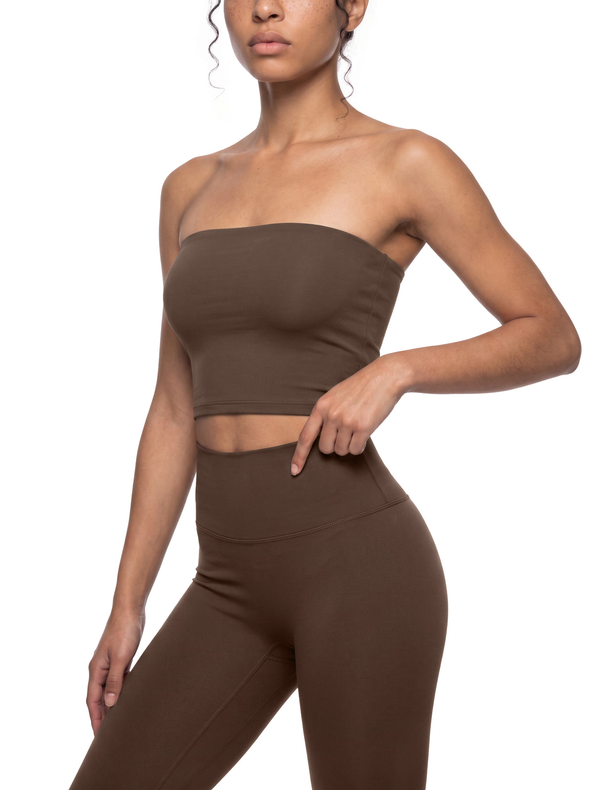 Top Bandeau Cropped – Nowrocky™ — proporcje krótkiego kroju na sylwetce